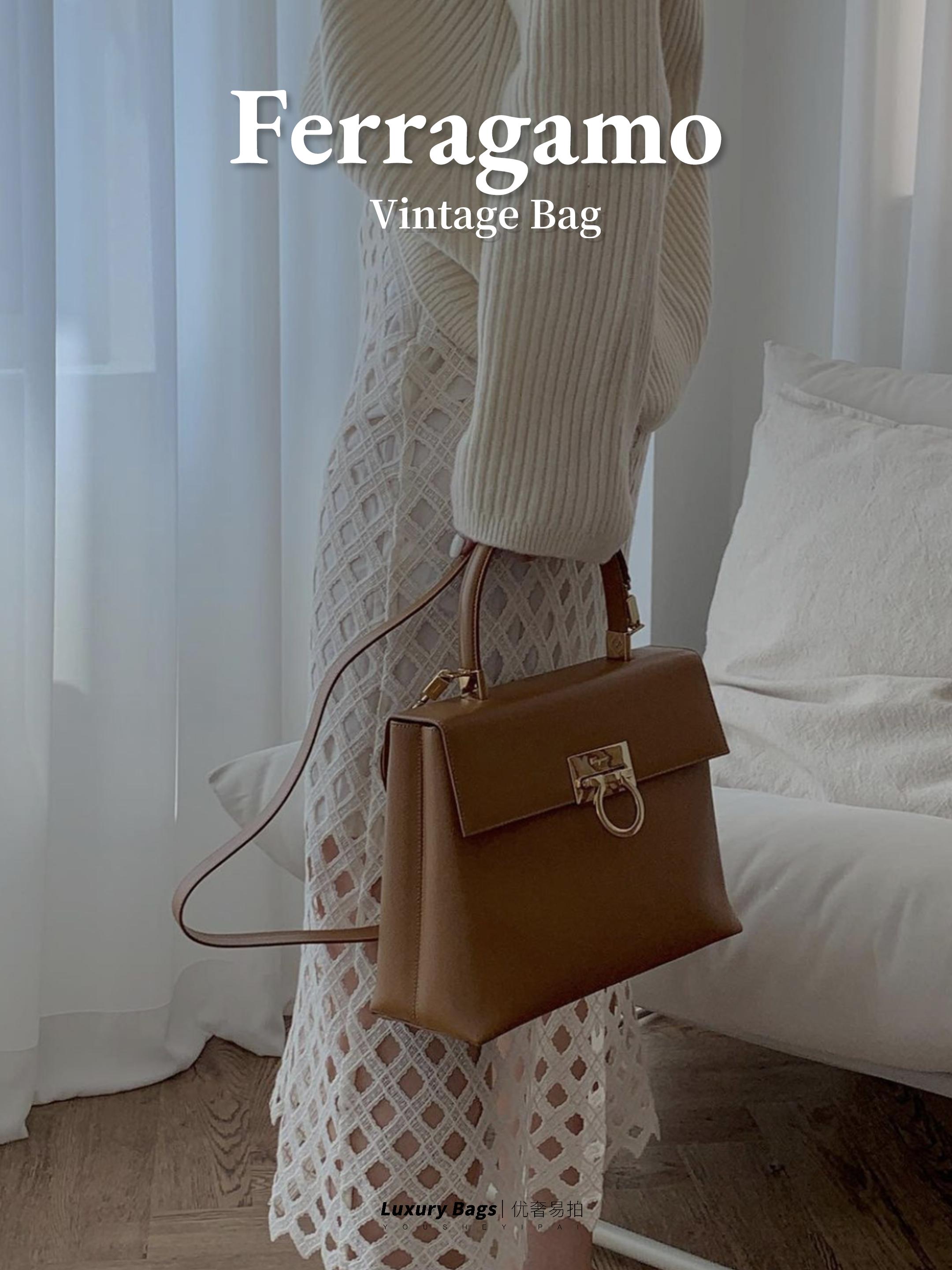 二手奢侈品种草｜比Chanel还优雅｜菲拉格慕绝美小众中古包