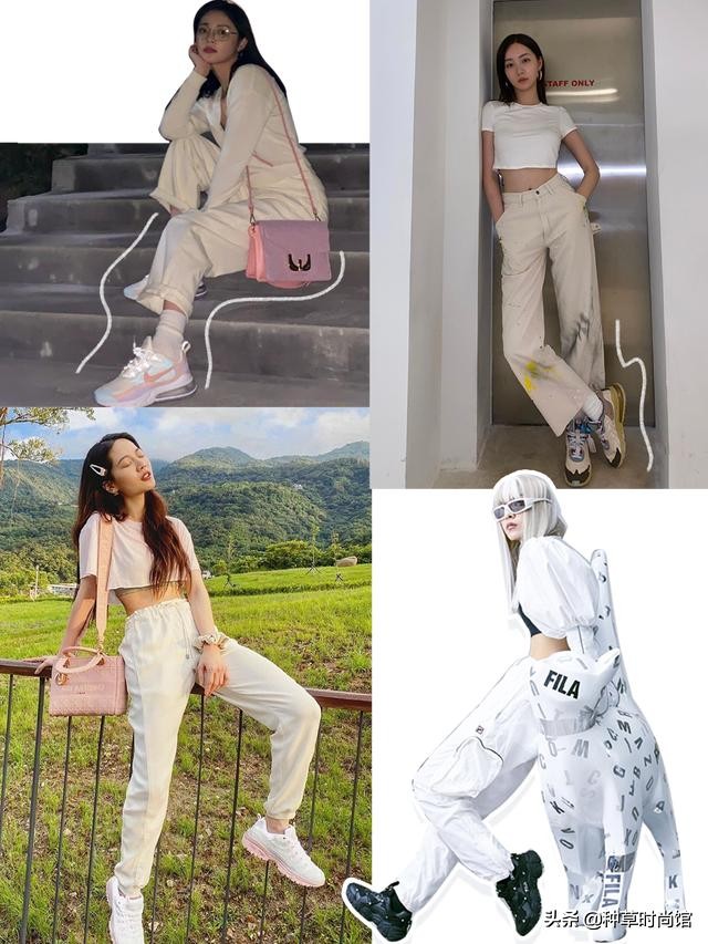 老爹鞋显瘦显脚小高级感,显高显瘦显腿长秋冬季老爹鞋