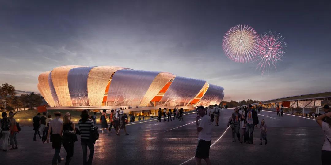 重庆龙兴足球场是室内还是室外,龙兴火凤凰体育场有多大