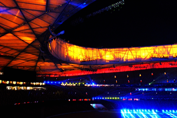 2019年鸟巢国庆灯光秀,鸟巢夜光系列