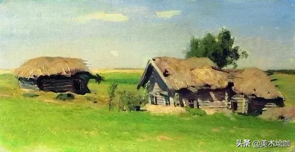 俄国画家列维坦的风景画,俄国画家伊萨克列维坦