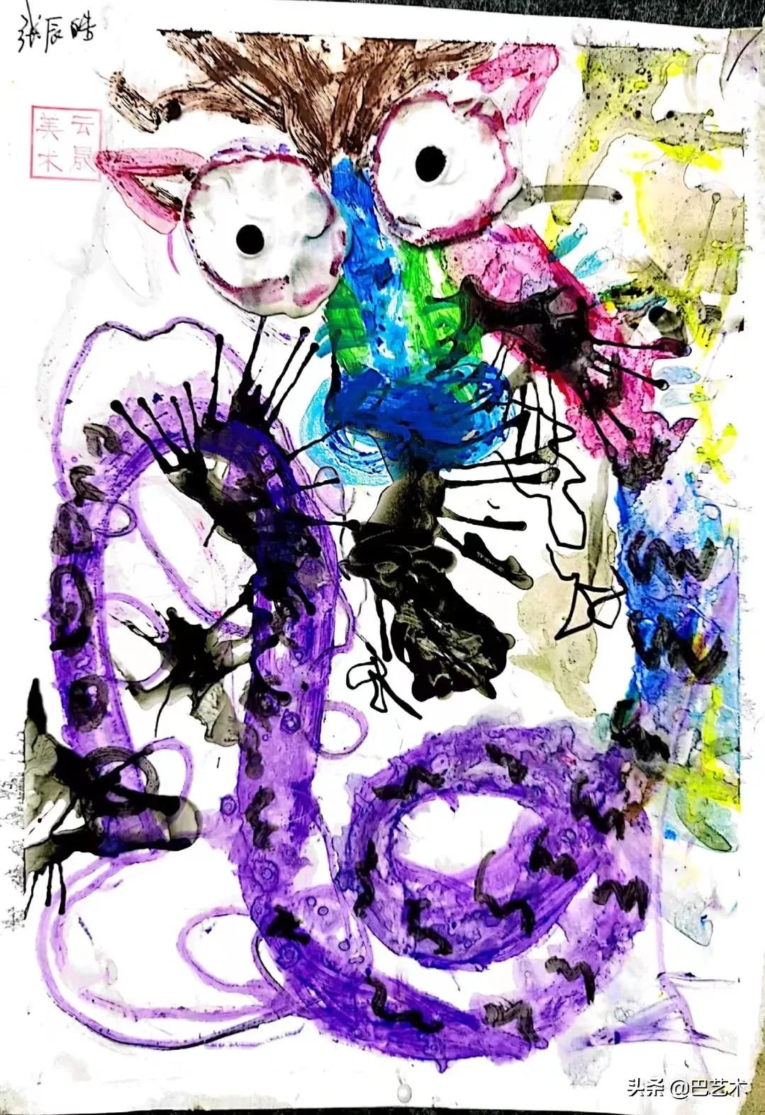 5-6岁儿童绘画色彩课,儿童色彩画教学