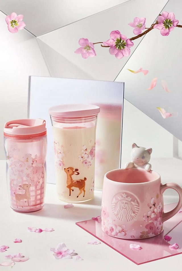 看不到武汉的樱花，可以看看各品牌的樱花限定款