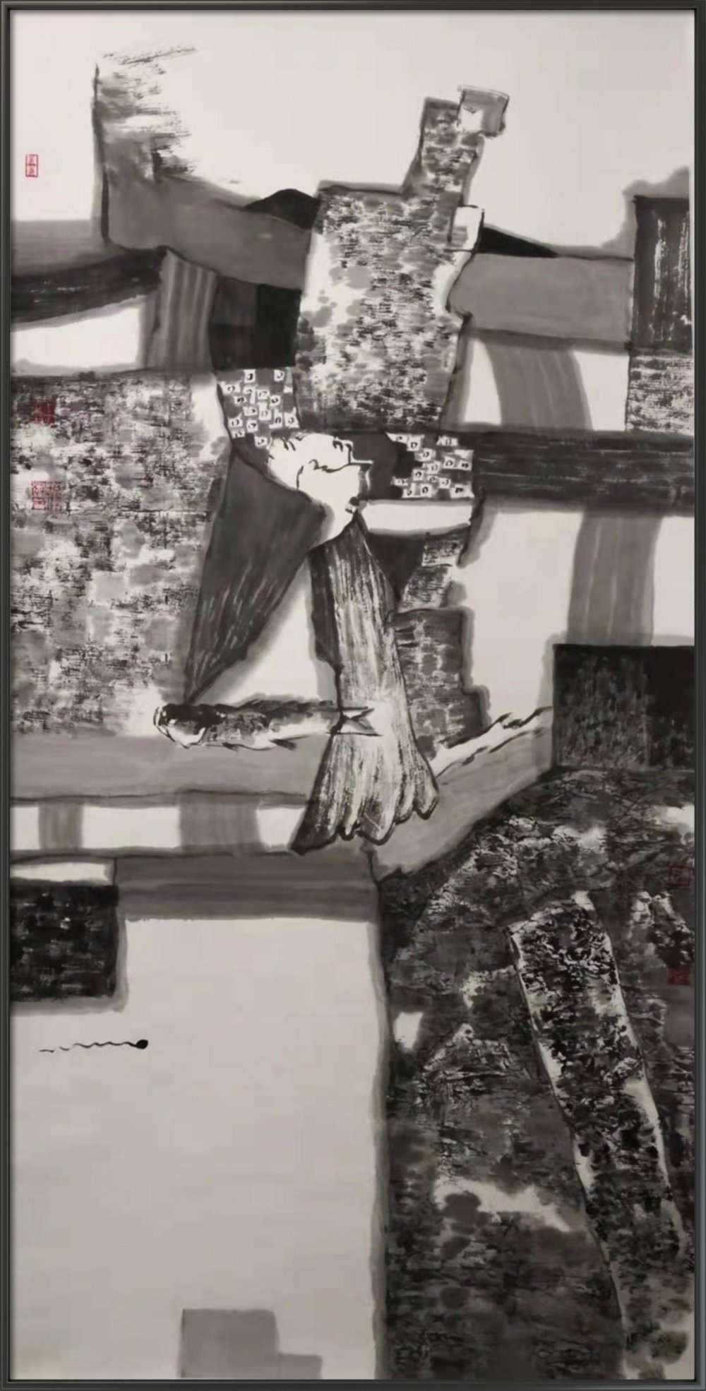 书法作品欣赏心中若有桃花源,历代名家绘画桃花源图