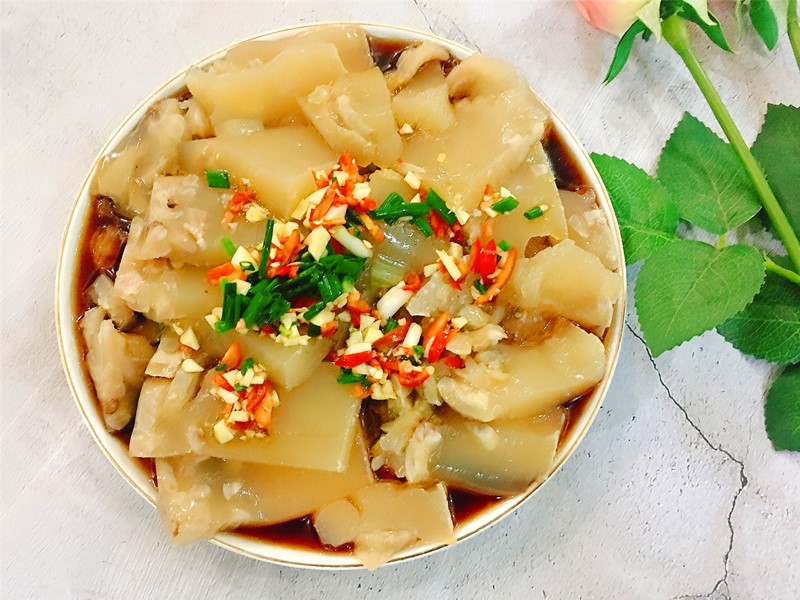 家庭自制猪皮冻的做法,自制猪皮冻最好的方法