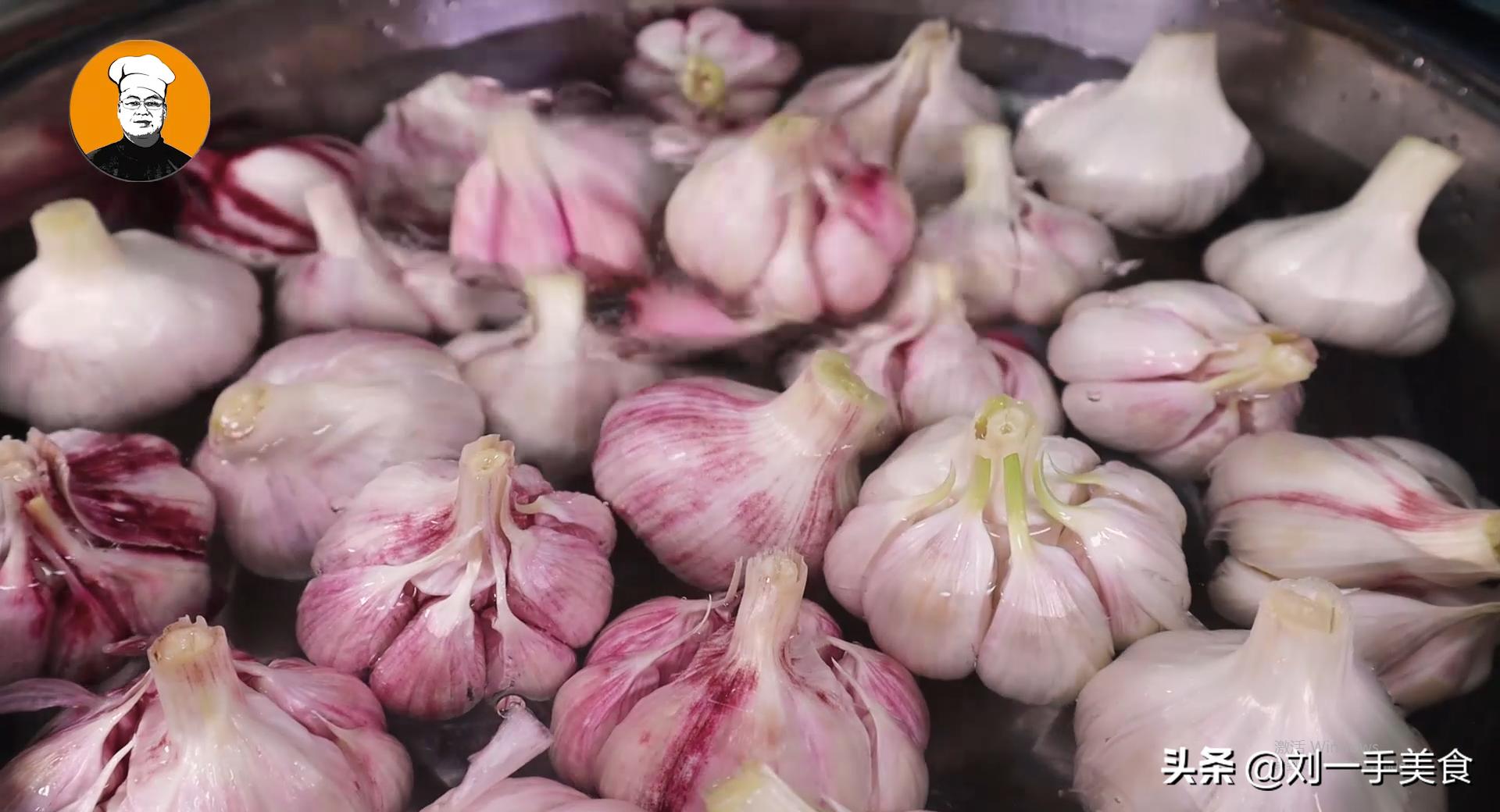 腌糖醋蒜的正确方法,腌糖醋蒜怎么腌才能晶莹剔透