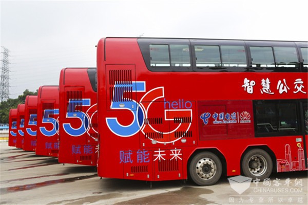全球首个5g智慧交通示范,5g真的来了全国首辆5g公交车开通