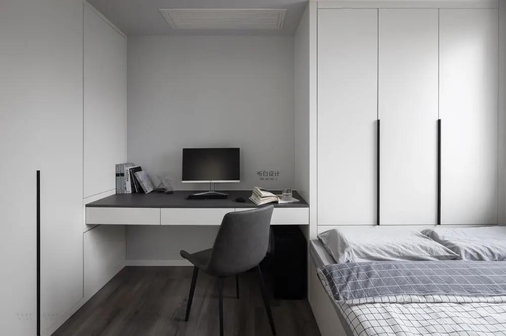 80年代老房惊变现代风两居,90㎡装下业主夫妻小心愿