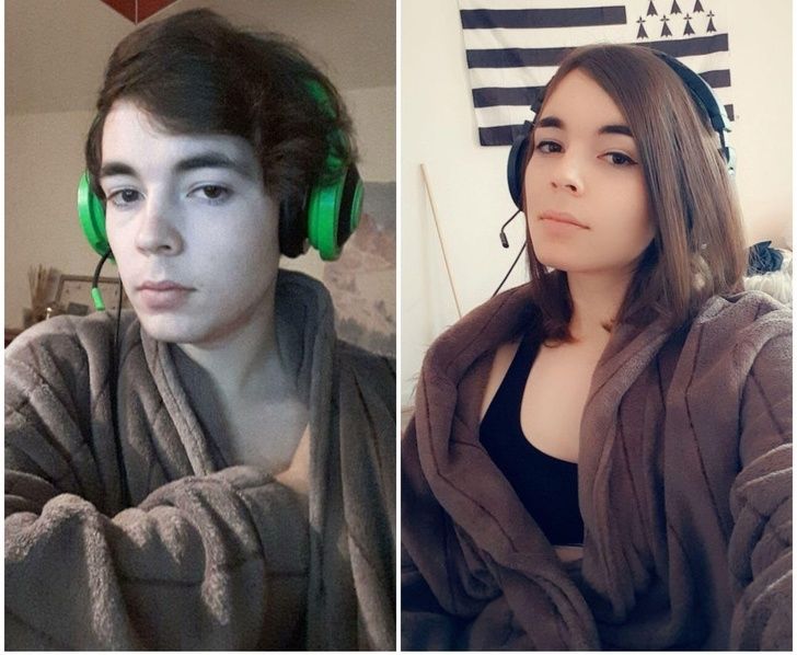 改变性格的图片,改变性别的视频