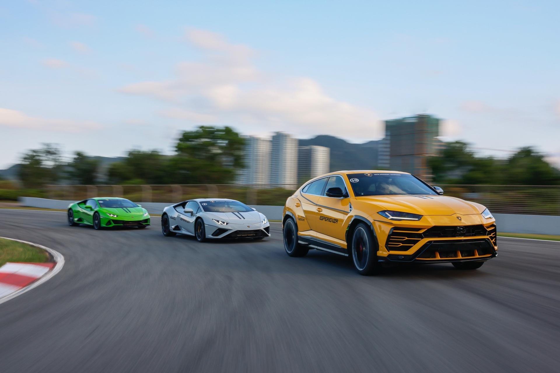 兰博基尼huracanevo赛道体验,兰博基尼huracansto珠海赛道日