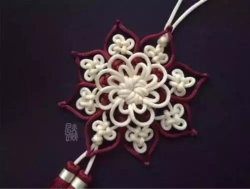 小学生中国结的编法图解,中国结蝴蝶挂件的编法图解