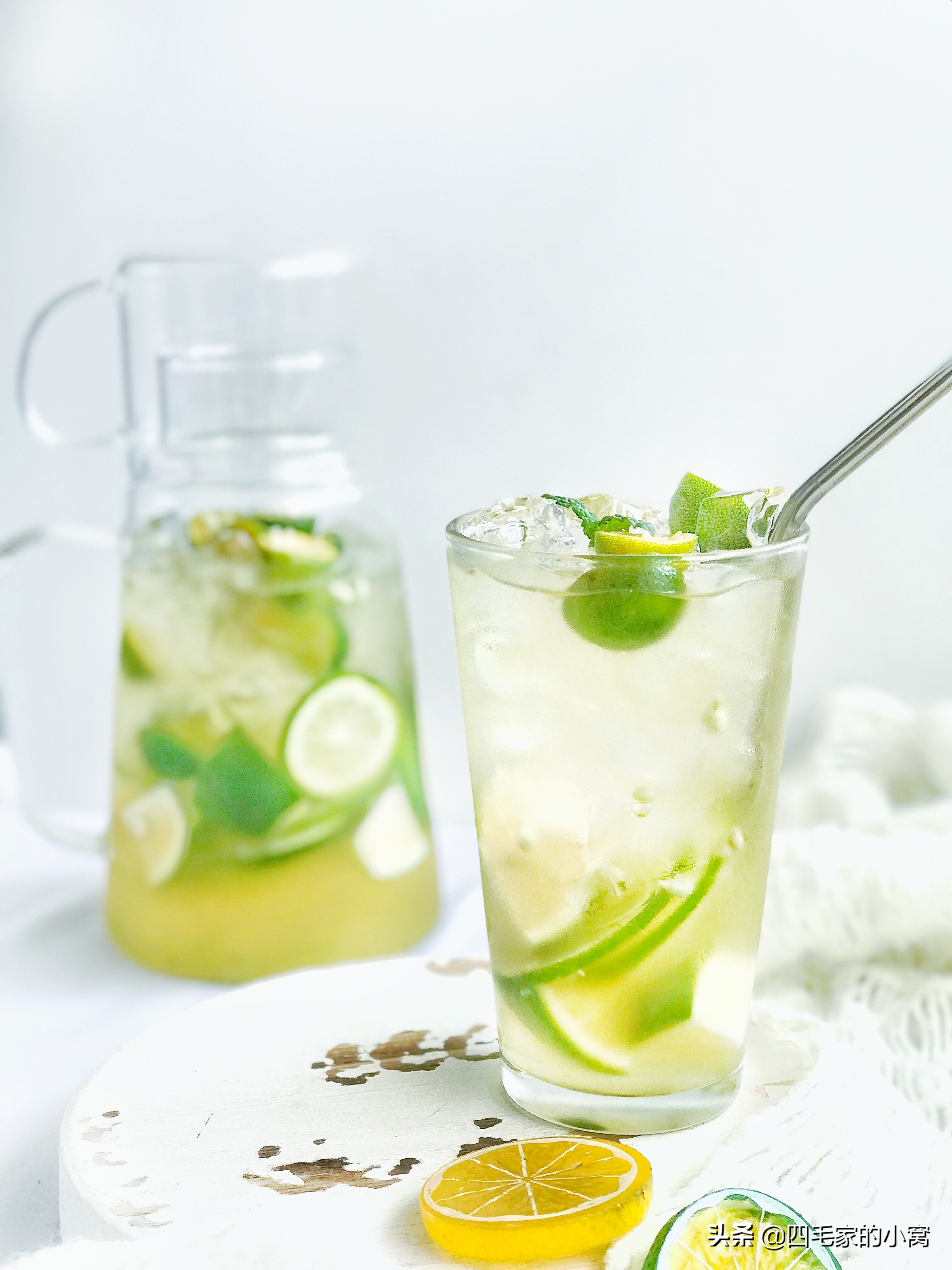 水果奢侈吃法，用自制零添加大果粒水果酱，制作爆款夏季清凉沁饮