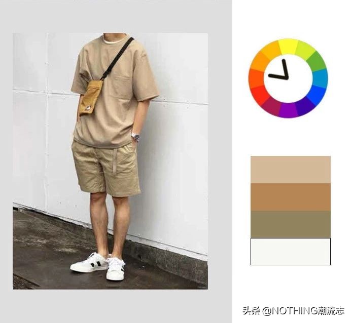 黑白灰搭配夏季男装,黑色青年男装搭配图片