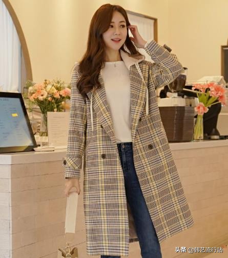 韩国风衣配什么衣服好看,韩系风衣如何穿搭好看