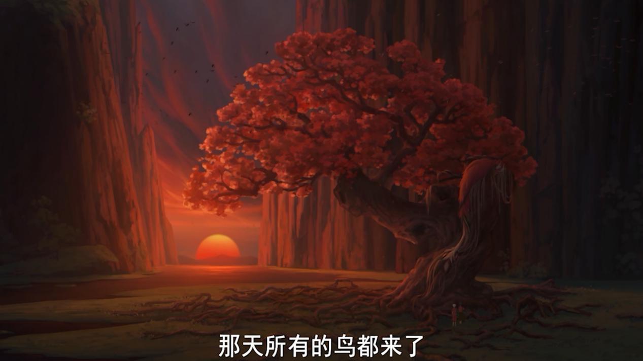 一部感人催泪的动漫电影大鱼海棠,大鱼海棠动漫治愈系片段