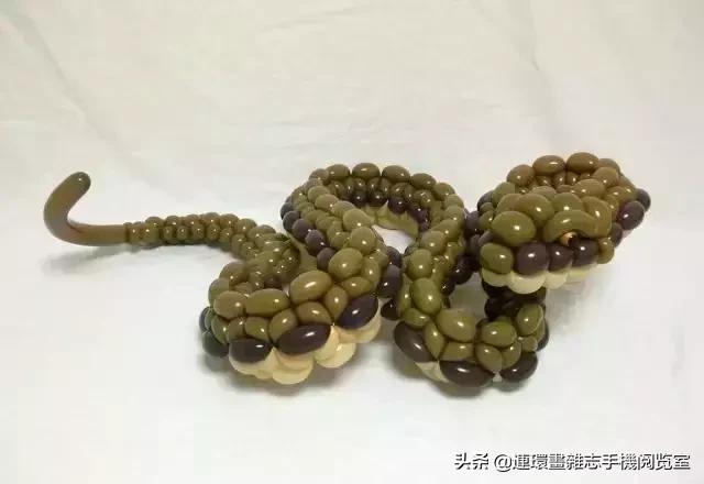 长气球的天鹅编法,天鹅气球编法