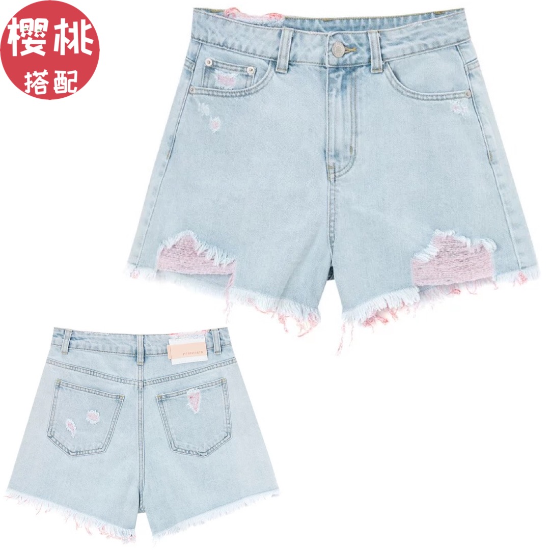 太平鸟新中式女装国潮,太平鸟新款夏季圆领国潮