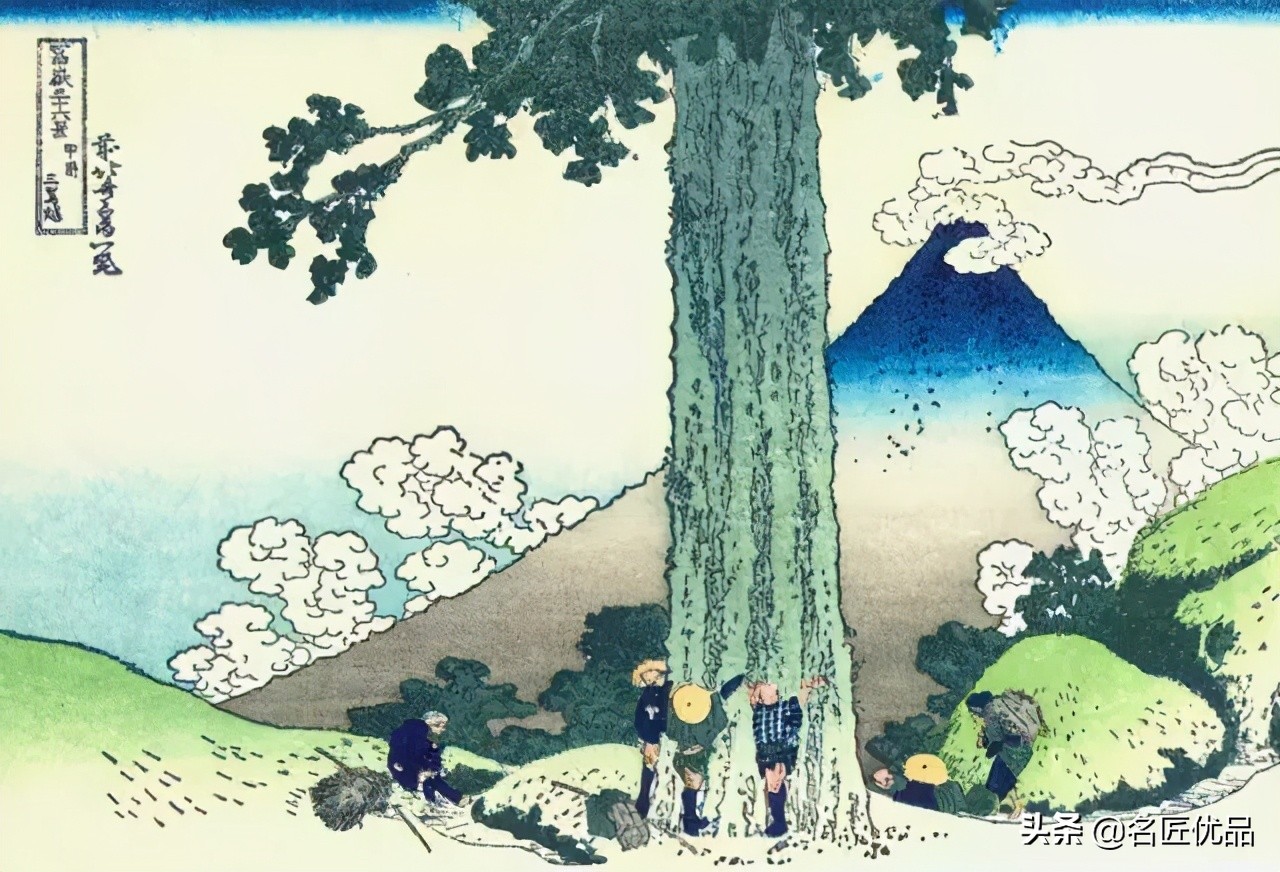 葛饰北斋富岳三十六景作品说明,清代五十位宫廷画师