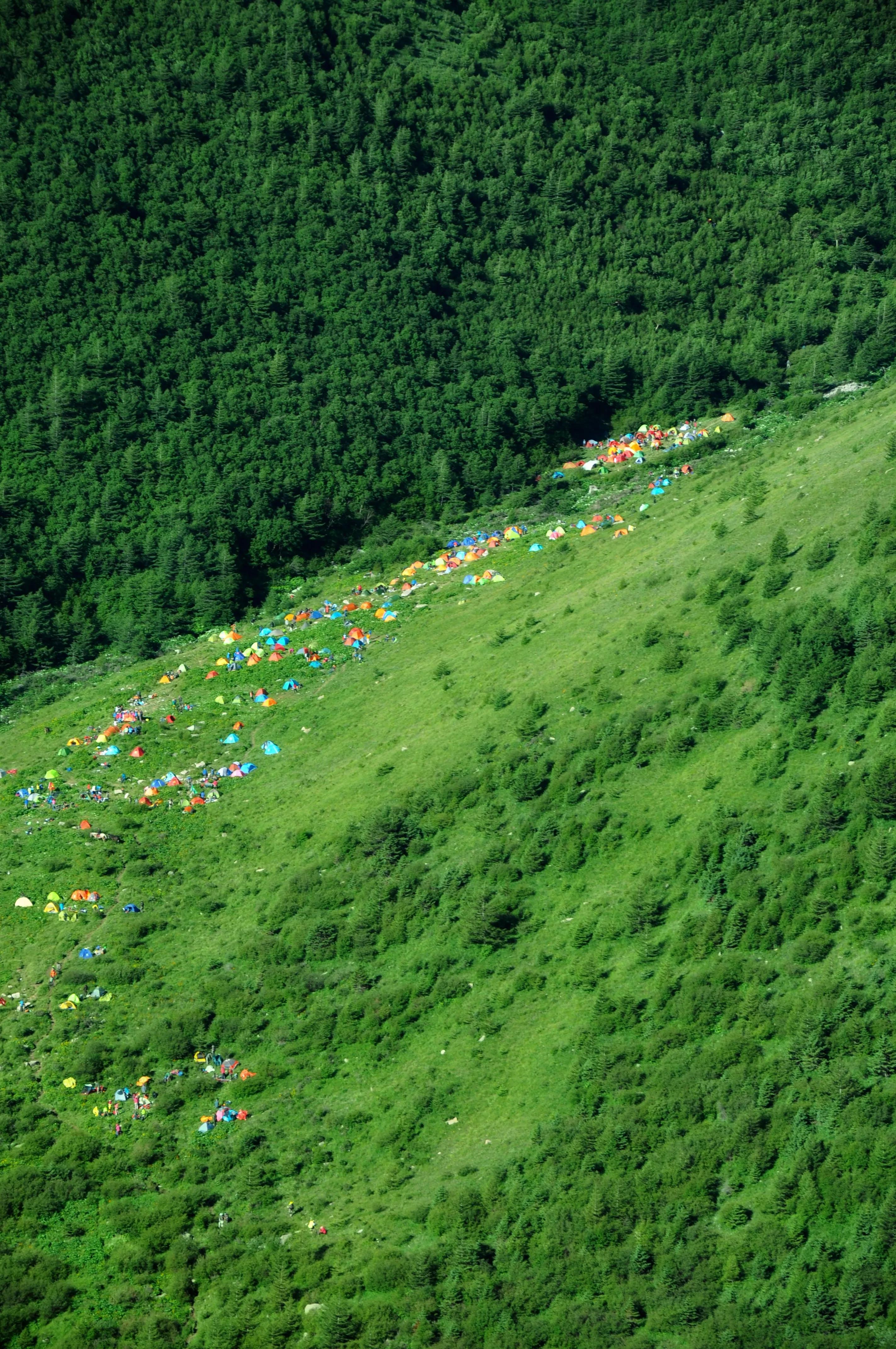 河北最高的小五台山晴空万里,河北的最高山峰小五台山海拔多少