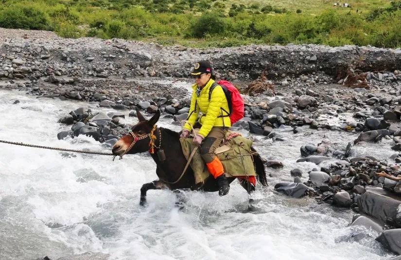 贡嘎山的徒步,贡嘎雪山大环线徒步游记