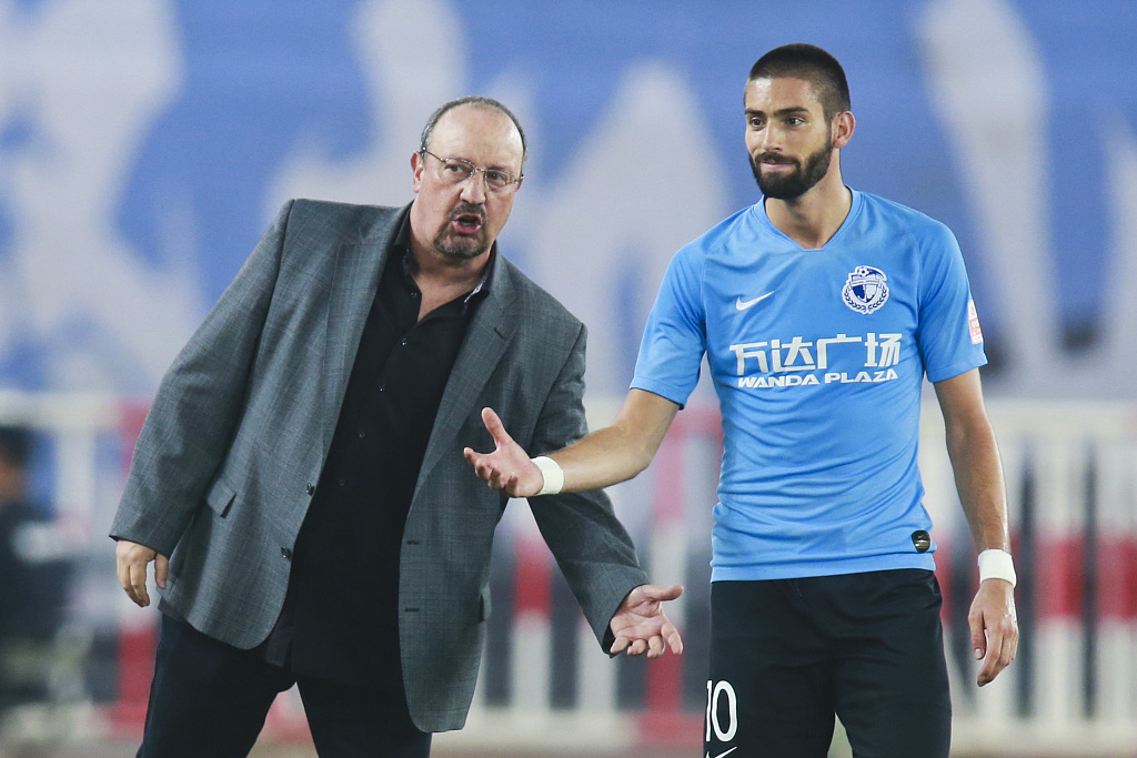 鲁能首发播报蒿俊闵,蒿俊闵回鲁能大球场谢场