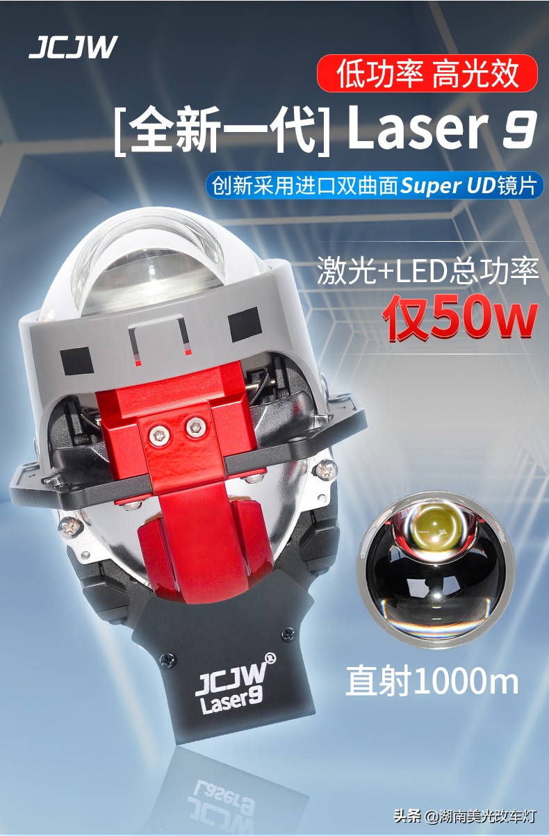激光大灯透镜大小有区别吗,激光透镜跟激光大灯