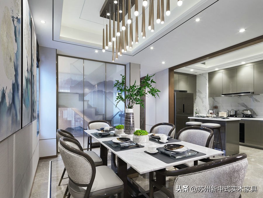 清幽雅静房子装修,杭州现代高端别墅装修设计效果图