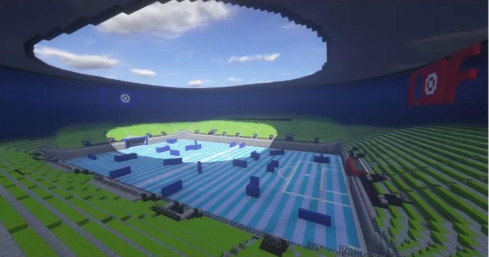 我的世界足球场攻略,在我的世界里如何做可以踢的足球