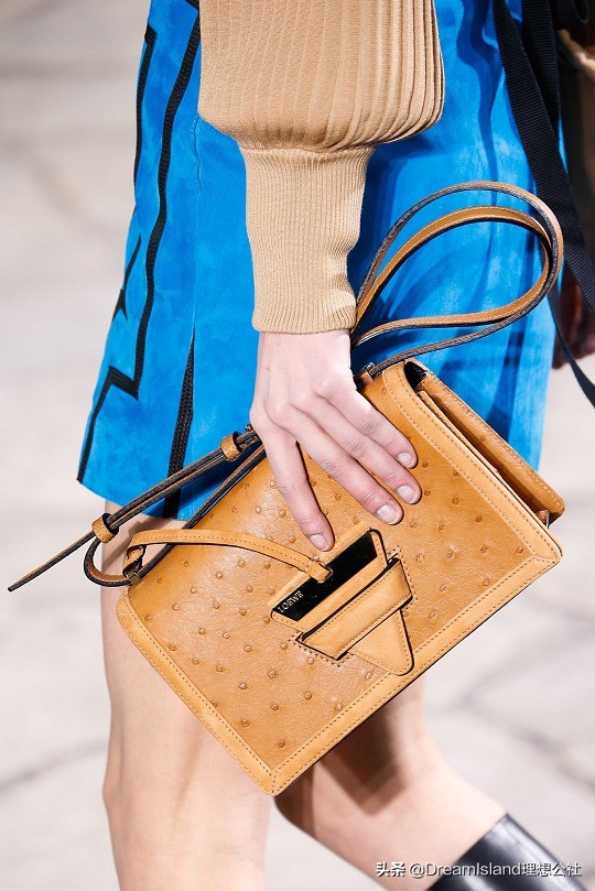 loewe半月形手袋手提包,loewe走秀款包包