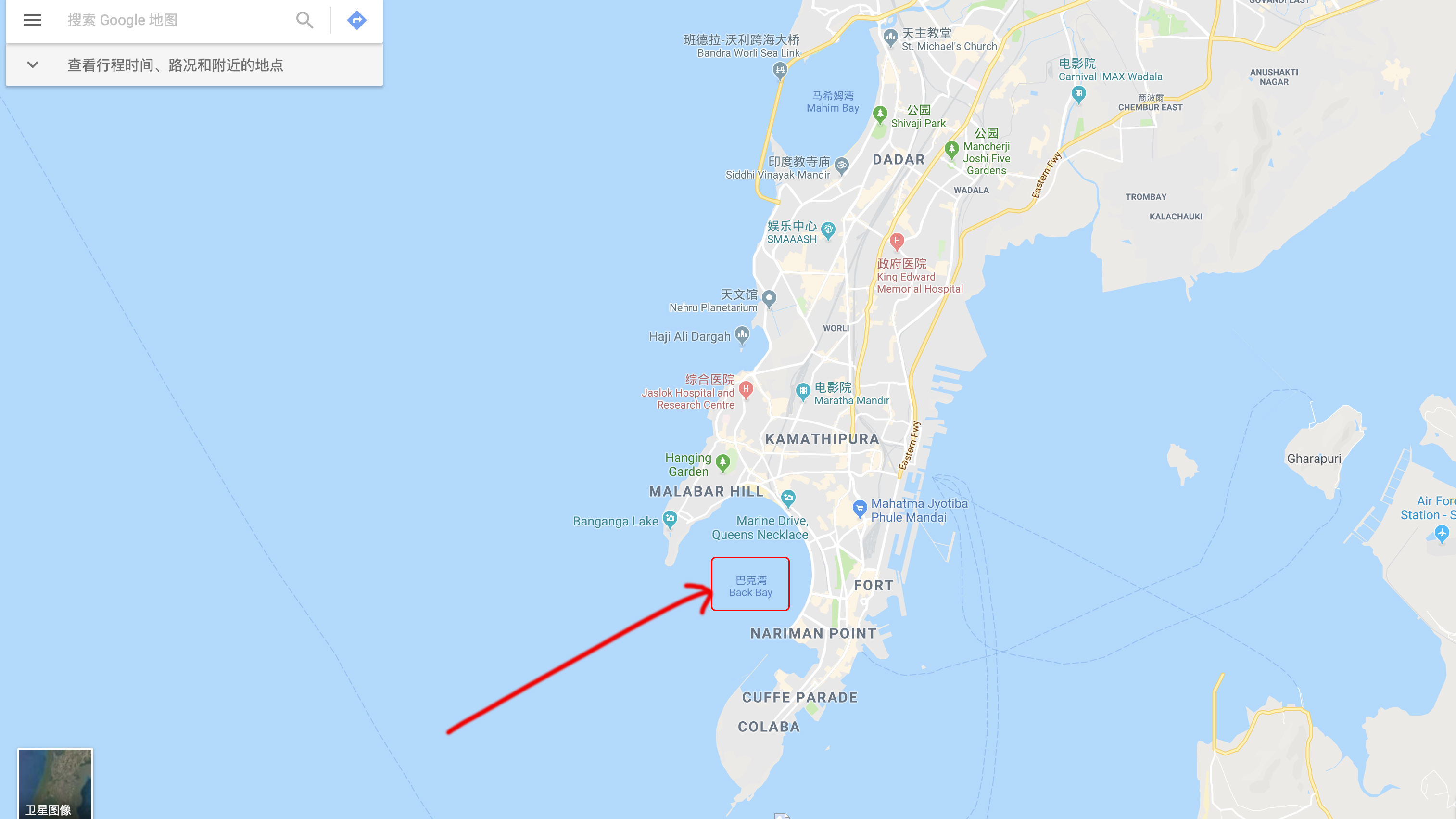 孟买外滩,印度孟买跨年