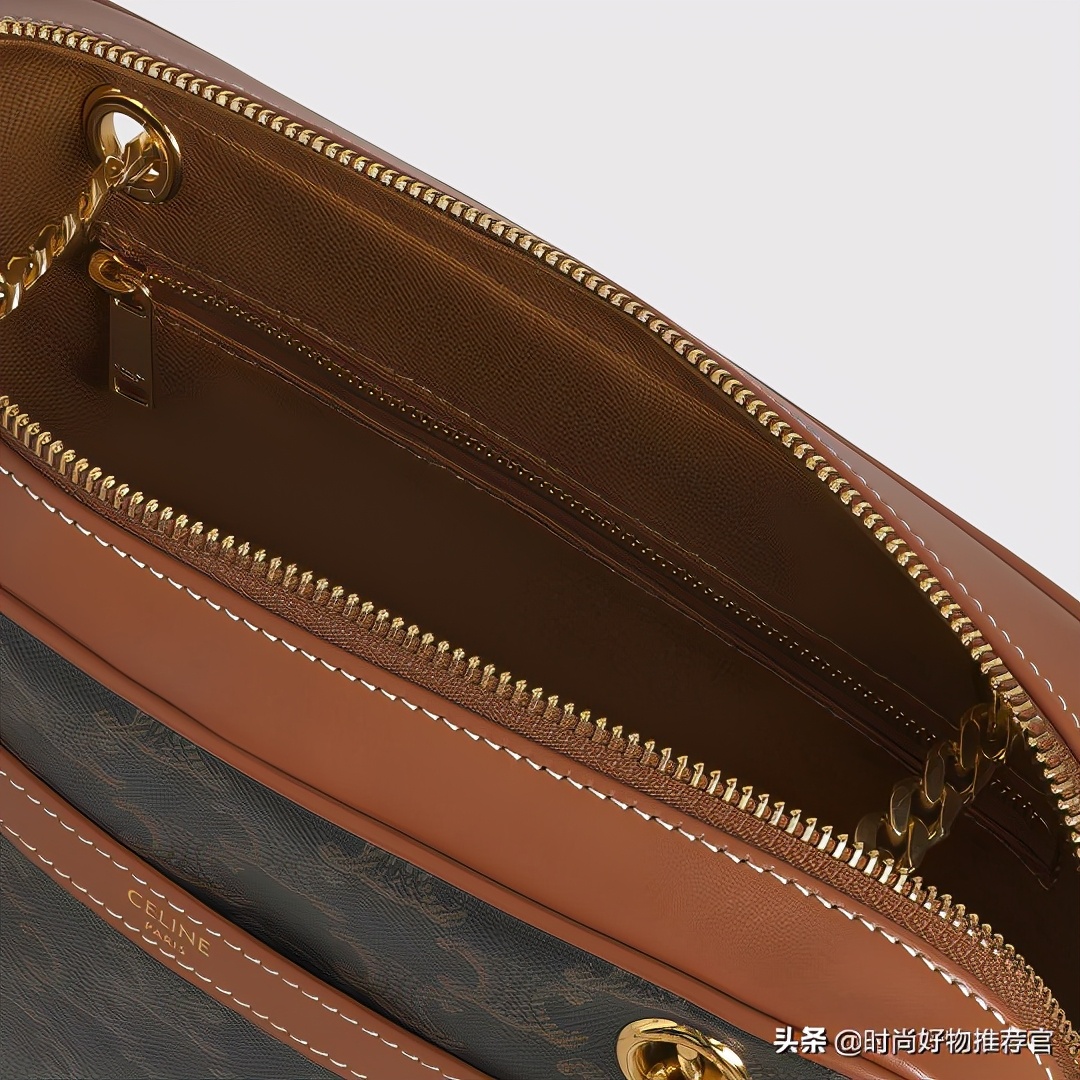 celine标志印花横款手袋,celine新款牛皮革手袋