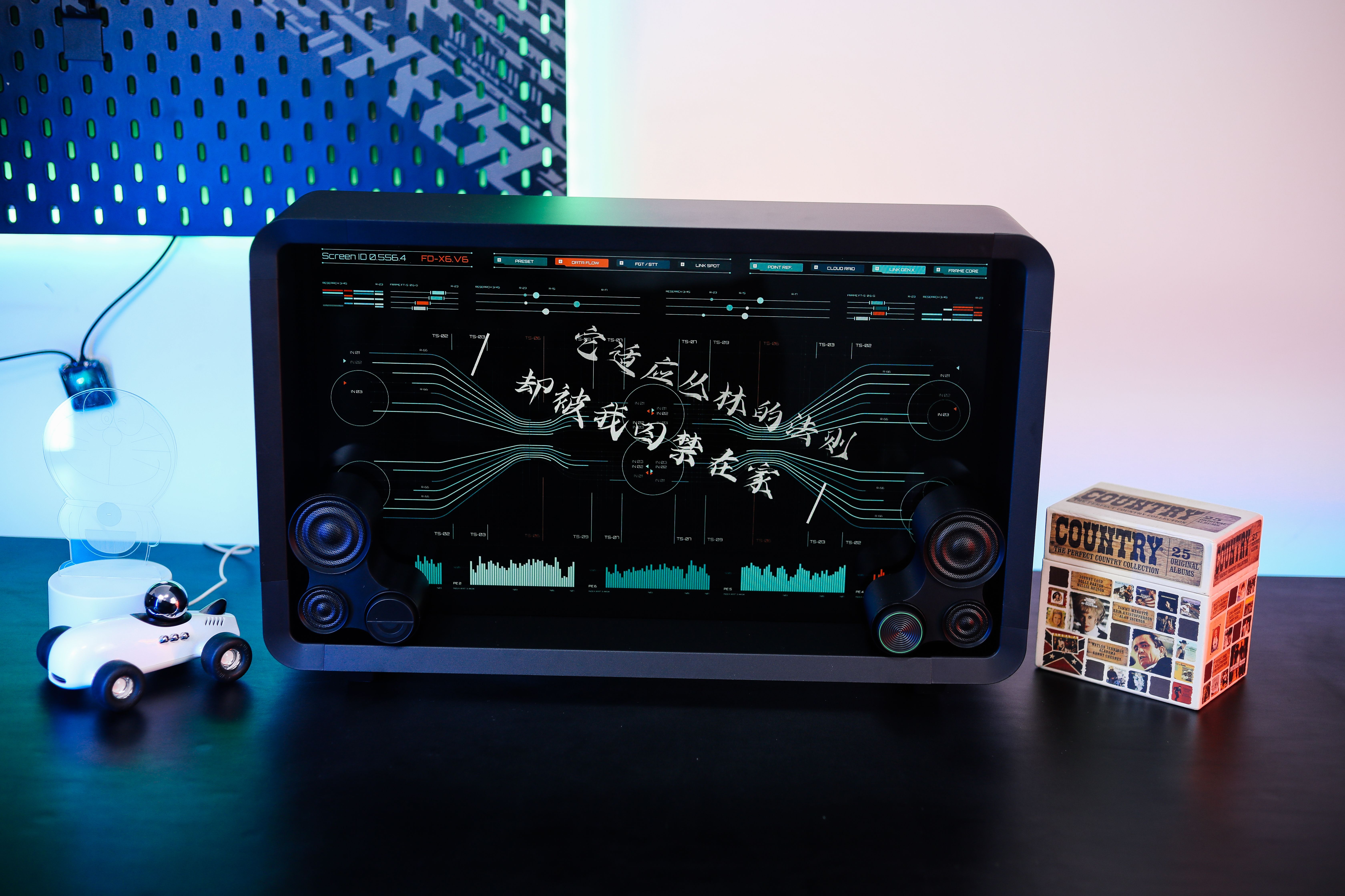 Lyiew悬浮歌词蓝牙音箱:让您听觉视觉都震撼