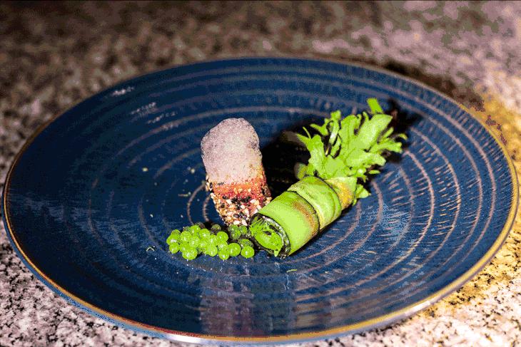 曼谷米其林分子料理,米其林分子料理凉菜