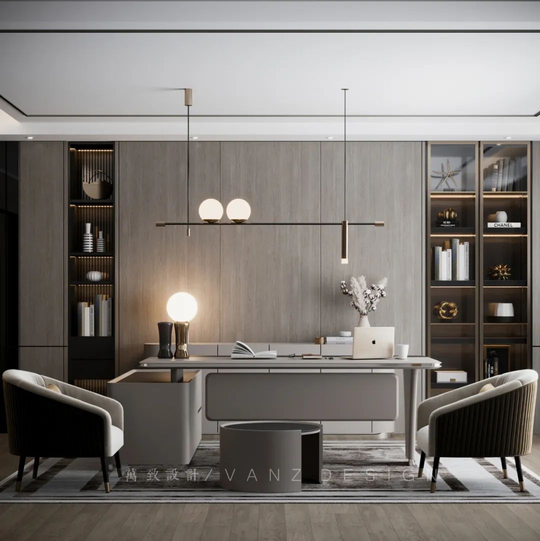 董事长办公室落地窗装修效果图,5000平方董事长办公室装修