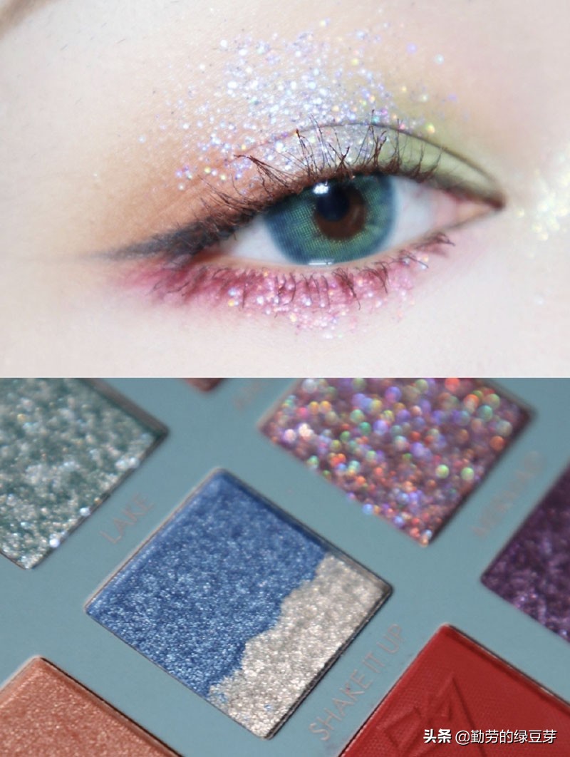 新中式妆容清冷感眼影推荐,眼影推荐平民彩妆女