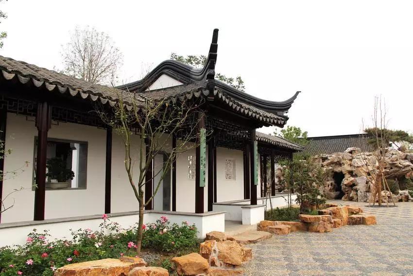 庭院植物搭配效果图,中式庭院景观植物搭配