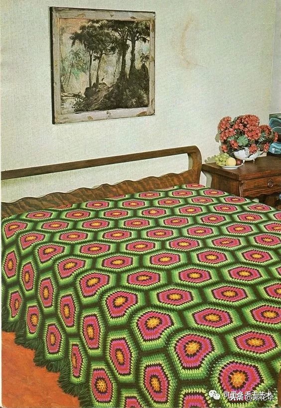 学毛线钩花一学就会简单,新手学毛线钩花