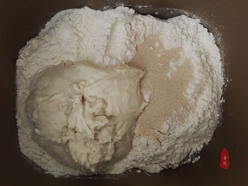 东北野生山核桃馅糖三角,红糖花生芝麻核桃做糖饼