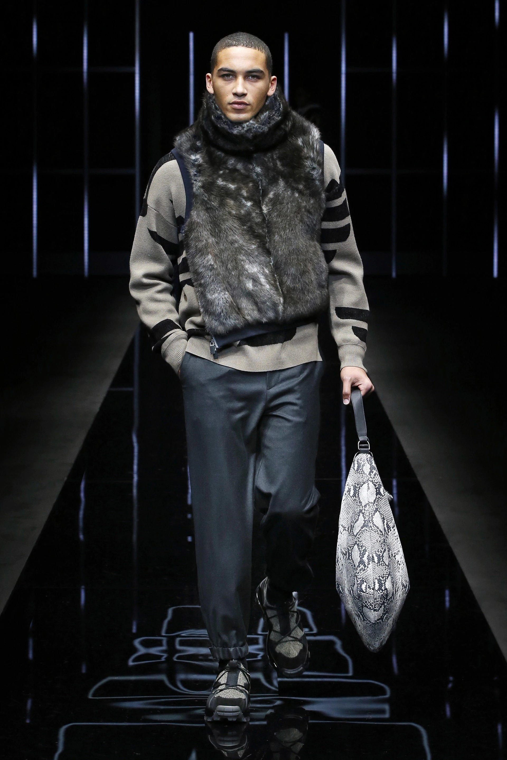 armani秀场男装秋冬2023,giorgioarmani男装胡歌