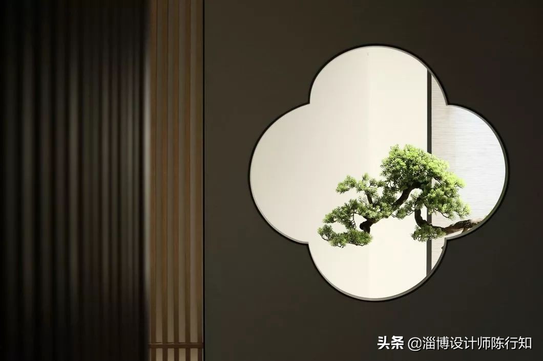 三居室新中式风格设计实景,轻奢新中式房屋设计装修风格