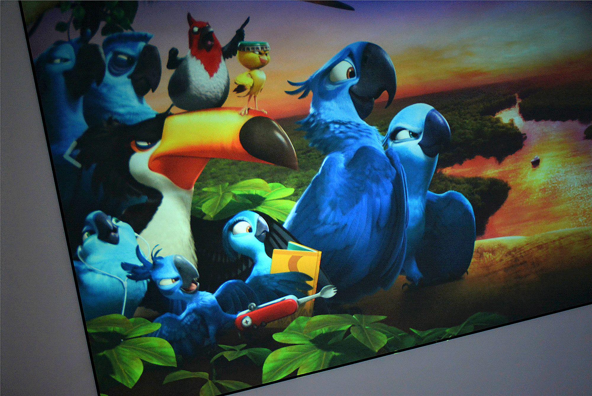 国产推出“新款LED投影”：900ANSI够不够用？白天开窗实测