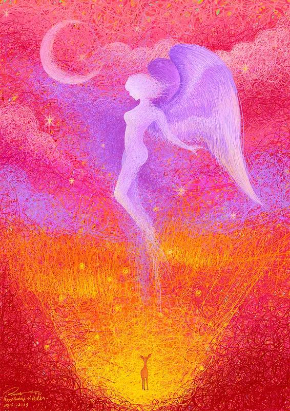 描摹梦境的魔术师，靠画“圈圈”火遍全网