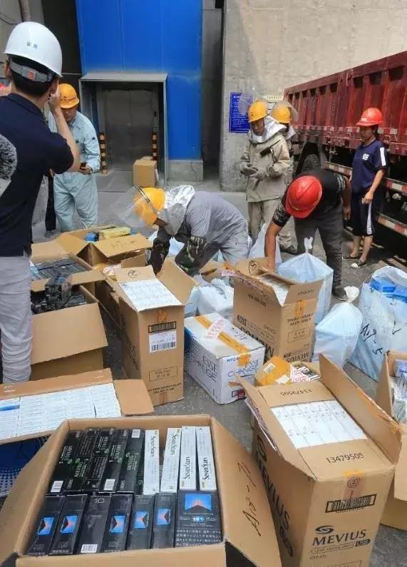 案值5万多假烟案,销毁烟花一百件