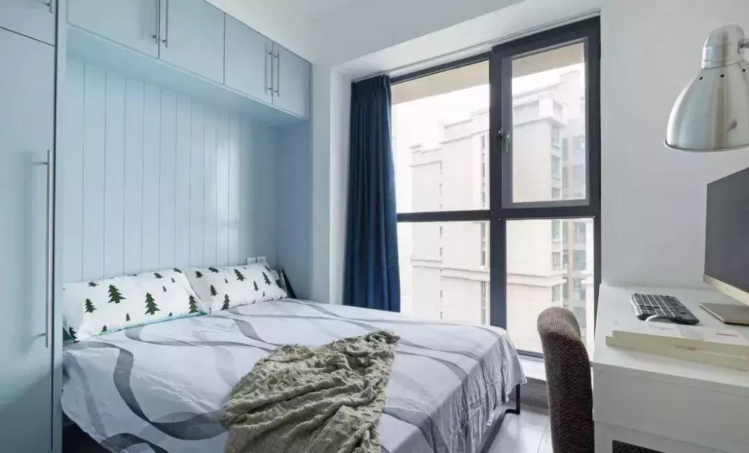 小户型儿童卧室床设计效果图,卧室空间很小如何布局