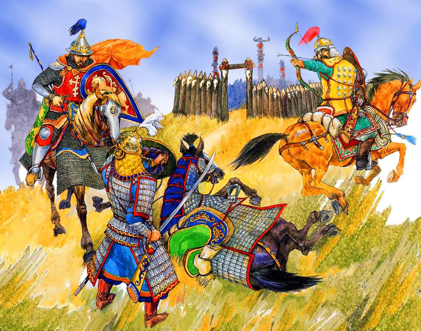 不流血的死法：蒙古军大败罗斯联军的迦勒迦河之战