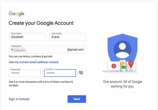 google账号升级gmail账号,gmail账号怎么增加多个谷歌账号