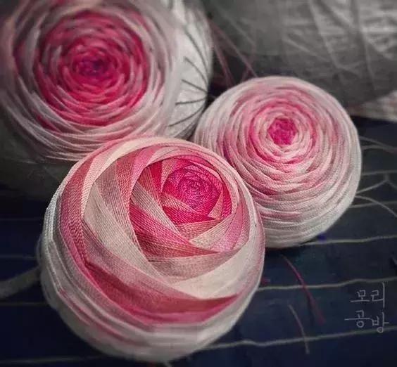 手鞠球各种花色的制作教程,入坑前视频教程