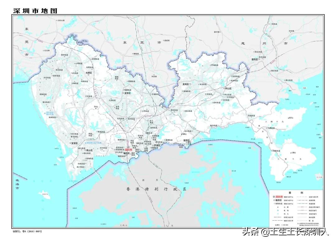 这些深圳老地图，见过一张就算你厉害