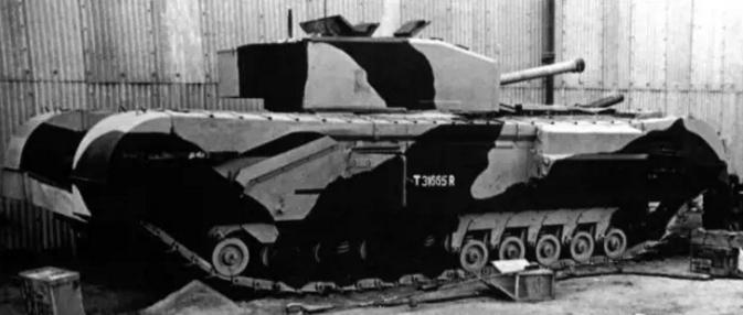 丘吉尔mk3型坦克,英国丘吉尔mk7坦克