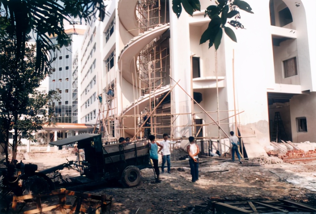 70年代番禺水乡老照片,番禺宾馆老照片